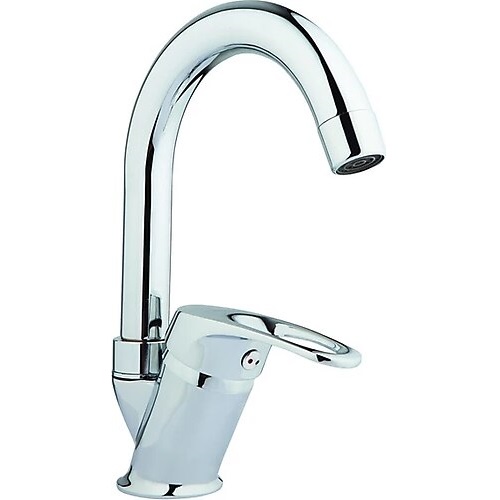 İTİMAT ASTRA SERİSİ KISA KUĞU MİKS LAVABO BATARYASI (397K)